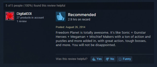 Freedom Planet Review 2